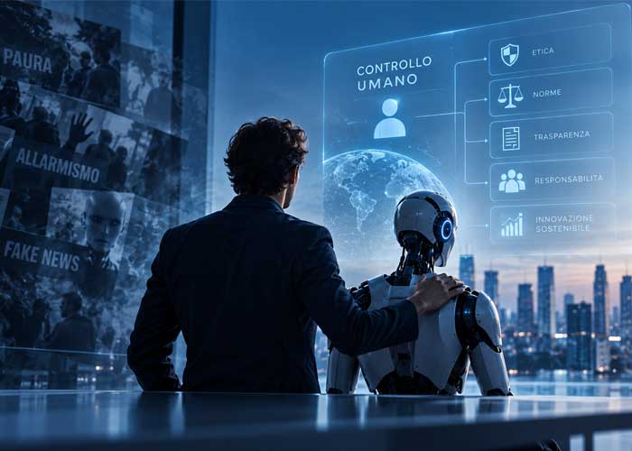 L’Intelligenza Artificiale Non Sfugge al Controllo Umano. Paure Irrazionali vs. Rischi Reali paure vs rischi 3